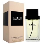 Ficha técnica e caractérísticas do produto Perfume Carolina Herrera Chic For Men EDT 100ML