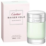 Ficha técnica e caractérísticas do produto Perfume Cartier Baiser Volé Feminino Eau de Toilette 50Ml