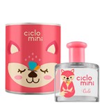 Ficha técnica e caractérísticas do produto Perfume Ciclo Mini Raposete Meninas Cheirinho Único Hipoalérgico