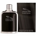 Ficha técnica e caractérísticas do produto Perfume Classic Black de Jaguar Eau de Toilette Masculino 40 Ml