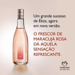 Ficha técnica e caractérísticas do produto Perfume Colônia Frescor Ekos Maracujá Rosa feminino 150 Ml