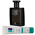 Ficha técnica e caractérísticas do produto Perfume Couro Preto Original 100ml + Creme para Mãos Hidratante Lacrados