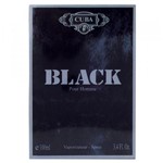 Ficha técnica e caractérísticas do produto Perfume cuba black edp masculino 100ml original