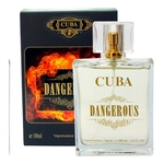 Ficha técnica e caractérísticas do produto Perfume Cuba Dangerous Masculino EDP 100 ml