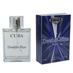 Ficha técnica e caractérísticas do produto Perfume Cuba Double Blue Masculino 100Ml