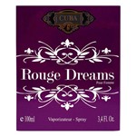 Ficha técnica e caractérísticas do produto Perfume cuba rouge dreams edp feminino 100ml original
