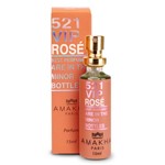 Perfume de Bolsa Importado Feminino Amakha Paris - 521 Vip Rose - Inspirado no 212 Vip Rose