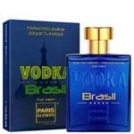 Ficha técnica e caractérísticas do produto Perfume Edt Paris Elysees Vodka Brasil Azul 100Ml Masculino