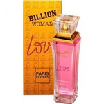 Ficha técnica e caractérísticas do produto Perfume Edt Paris Elysses Billion Woman Love 100 Ml - Paris Elysees