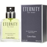 Ficha técnica e caractérísticas do produto Perfume Eternity Masculino Eau de Toilette 100ml - Calvin Klein