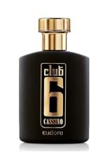 Ficha técnica e caractérísticas do produto Perfume Eudora Masculino Club 6 95ml Cassino Preto
