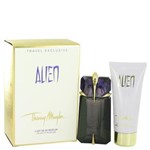 Ficha técnica e caractérísticas do produto Perfume Feminino Alien CX. Presente Thierry Mugler Eau de Parfum Refil Locao Corporal - 100ml-60ml