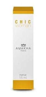 Ficha técnica e caractérísticas do produto Perfume Feminino Chic Woman 15ml Amakha Paris - Parfum