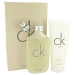 Ficha técnica e caractérísticas do produto Perfume Feminino Ck One Calvin Klein Caixa de Presente Eau de Toilette+200 Ml Creme Hydratante