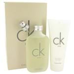 Ficha técnica e caractérísticas do produto Perfume Feminino Ck One Cx. Presente Calvin Klein 200 Ml Eau de Toilette + 200 Ml Hidratante Corporal