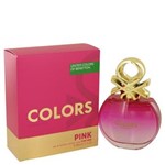Ficha técnica e caractérísticas do produto Perfume Feminino Colors Pink Benetton Eau de Toilette - 80 Ml