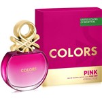 Ficha técnica e caractérísticas do produto Perfume Feminino Colors Pink Benetton Eau de Toilette 80ml