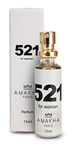 Ficha técnica e caractérísticas do produto Perfume Feminino de Bolso 521 Woman Amakha Paris