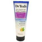 Perfume Feminino Dr Teal's 240 Ml Pure Epsom Salt Foot Cream com Shea Butter Aloe Vera & Vitamin