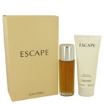Ficha técnica e caractérísticas do produto Perfume Feminino - Escape CX. Presente Calvin Klein Eau de Parfum Locao Corporal - 100ml-200ml