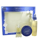 Ficha técnica e caractérísticas do produto Perfume Feminino Shania Starlight Cx. Presente Stetson 50 Ml Eau de Toilette + 200 Ml Shimmer Body Mist + 175 Ml Body So
