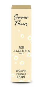 Ficha técnica e caractérísticas do produto Perfume Feminino Summer Flowers Amakha Paris 15ml Eau Parfum