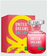 Ficha técnica e caractérísticas do produto Perfume Feminino United Dreams One Love For Her Benetton - Eau de Toilette 80ml