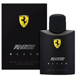 Ficha técnica e caractérísticas do produto Perfume Ferrari Black 125ml - Original - Made In Italy - Geral