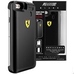 Ficha técnica e caractérísticas do produto Perfume Ferrari Black 25ml Cover com Capa para Iphone 6 Ferrari