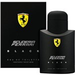 Ficha técnica e caractérísticas do produto Perfume Ferrari Black Escuderia Eau de Toilette Masculino 125ml