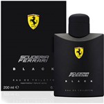 Perfume Ferrari Black Masculino Eau de Toilette 200ml