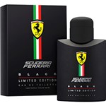 Ficha técnica e caractérísticas do produto Perfume Ferrari Black Masculino Eau de Toilette 125ml Limited Edition