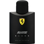 Ficha técnica e caractérísticas do produto Perfume Ferrari Black Masculino Eau de Toilette 125ml