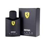 Ficha técnica e caractérísticas do produto Perfume Ferrari Black Masculino Eau de Toilette - 125ml