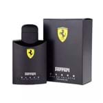 Ficha técnica e caractérísticas do produto Perfume Ferrari Black Masculino Eua Toilette 125Ml