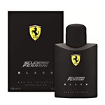 Ficha técnica e caractérísticas do produto Perfume Ferrari Scuderia Black Masculino Eau de Toilette 125ml