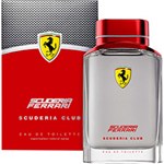 Ficha técnica e caractérísticas do produto Perfume Ferrari Scuderia Club Masculino Eau de Toilette 125ml