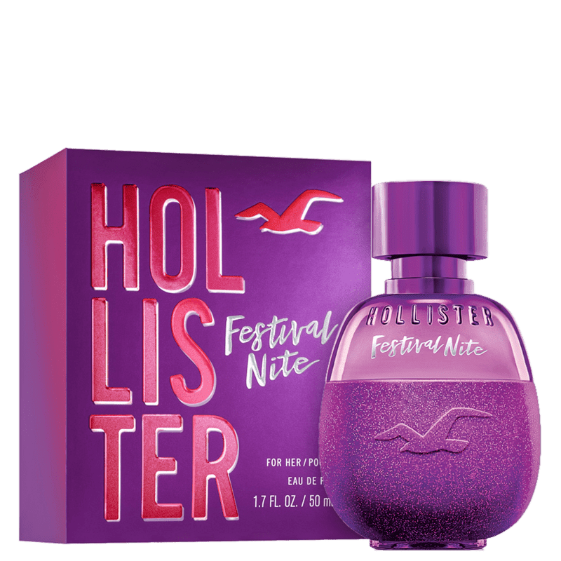 Ficha técnica e caractérísticas do produto Perfume Festival Nite For Her - Hollister - Feminino - Eau de Parfum (50 ML)
