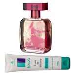 Ficha técnica e caractérísticas do produto Perfume Floral Tradicional Feminino 100ml + Creme para Mãos Hidrata e Protege