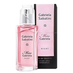 Ficha técnica e caractérísticas do produto Perfume Gabriela Sabatini Miss Gabriela Night Feminino - Eau de Toilette - 30 Ml
