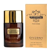 Ficha técnica e caractérísticas do produto Perfume Giverny Platinum Fragrância Masculina 100 Ml