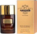 Ficha técnica e caractérísticas do produto Perfume Giverny Platinum Pour Homme Edt - 100ml