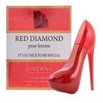 Ficha técnica e caractérísticas do produto Perfume Giverny red diamond Fragrancia feminina 100 ml