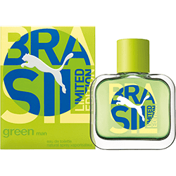 Perfume Green Limited Edition Brasil Puma Masculino Eau de Toilette 40ml
