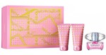 Perfume Kit Versace Bright Crystal Kit Edt 50 Ml Loção e Gel