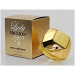 Ficha técnica e caractérísticas do produto Perfume Lady Million Paco Rabanne Feminino Eau de Toilette 80Ml