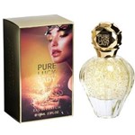 Perfume Linn Young Pure Luck Lady Golden Luxury 100ML Feminino