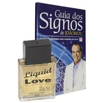 Ficha técnica e caractérísticas do produto Perfume Liquid Love Man + Livro Guia dos Signos de João Bidu