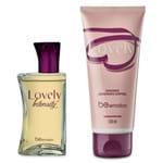 Ficha técnica e caractérísticas do produto Perfume Lovely Intensity + Hidratante Feminino Lovely Be Emotion | Combo: Perfume + Hidratante Lovely