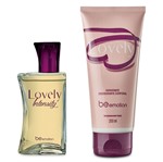 Ficha técnica e caractérísticas do produto Perfume Lovely Intensity + Hidratante Feminino Lovely Be Emotion